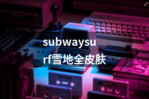 subwaysurf雪地全皮肤-第1张-游戏资讯-一震网