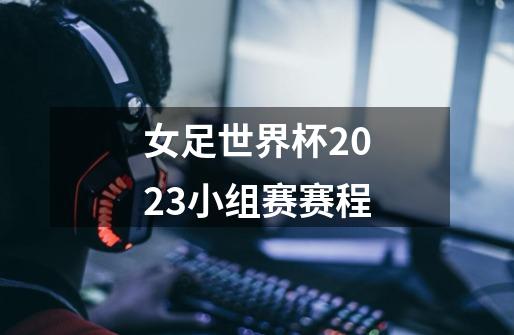 女足世界杯2023小组赛赛程-第1张-游戏资讯-一震网