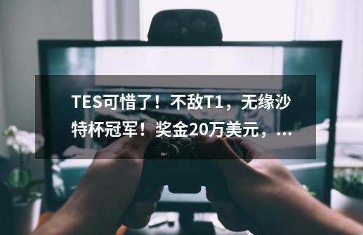 TES可惜了！不敌T1，无缘沙特杯冠军！奖金20万美元，BP惨遭质疑-第1张-游戏资讯-一震网