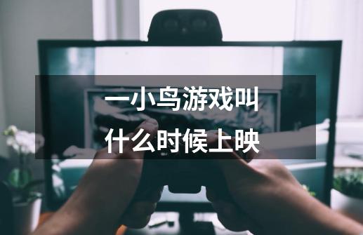 一小鸟游戏叫什么时候上映-第1张-游戏资讯-一震网