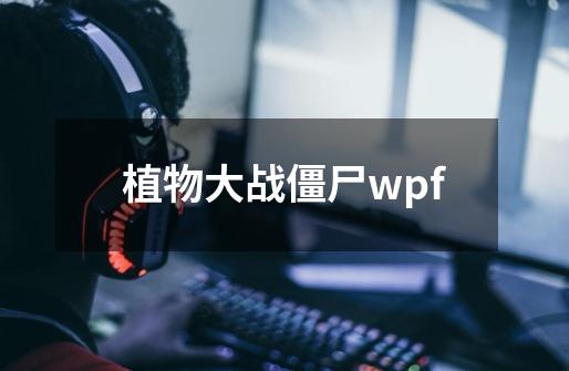 植物大战僵尸wpf-第1张-游戏资讯-一震网