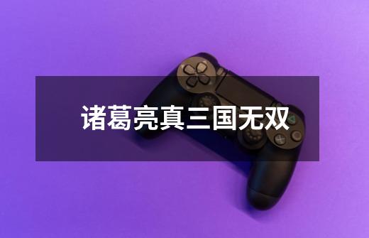 诸葛亮真三国无双-第1张-游戏资讯-一震网