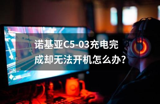 诺基亚C5-03充电完成却无法开机怎么办？-第1张-游戏资讯-一震网