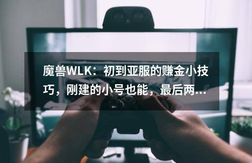 魔兽WLK：初到亚服的赚金小技巧，刚建的小号也能，最后两天机会-第1张-游戏资讯-一震网