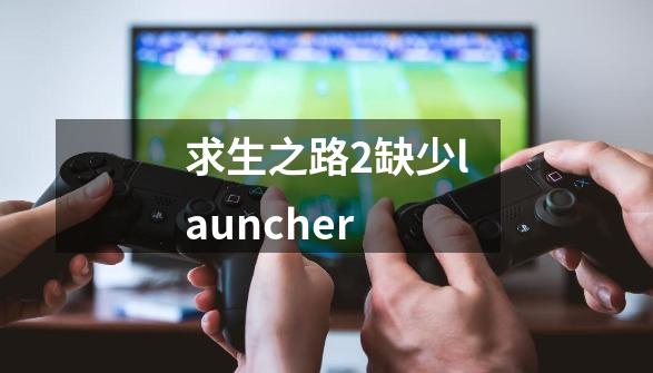 求生之路2缺少launcher-第1张-游戏资讯-一震网