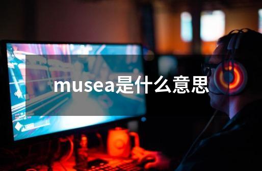 musea是什么意思-第1张-游戏资讯-一震网