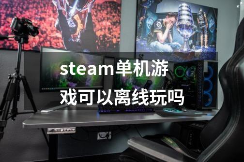 steam单机游戏可以离线玩吗-第1张-游戏资讯-一震网