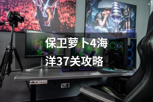 保卫萝卜4海洋37关攻略-第1张-游戏资讯-一震网