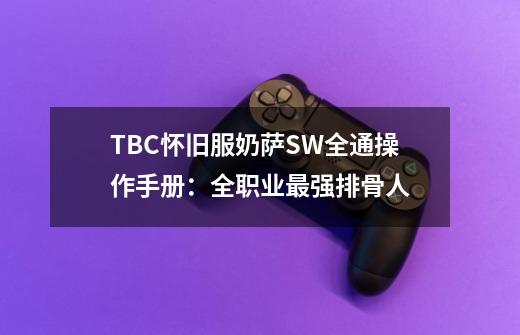 TBC怀旧服奶萨SW全通操作手册：全职业最强排骨人-第1张-游戏资讯-一震网