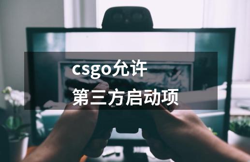 csgo允许第三方启动项-第1张-游戏资讯-一震网