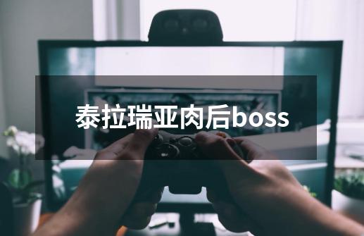 泰拉瑞亚肉后boss-第1张-游戏资讯-一震网