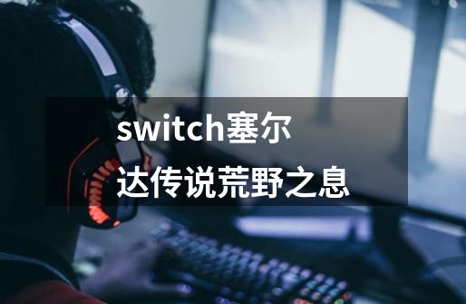 switch塞尔达传说荒野之息-第1张-游戏资讯-一震网