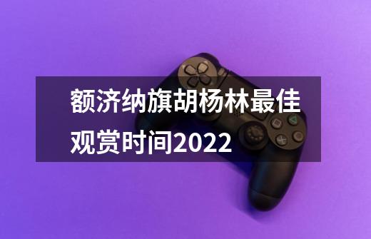 额济纳旗胡杨林最佳观赏时间2022-第1张-游戏资讯-一震网