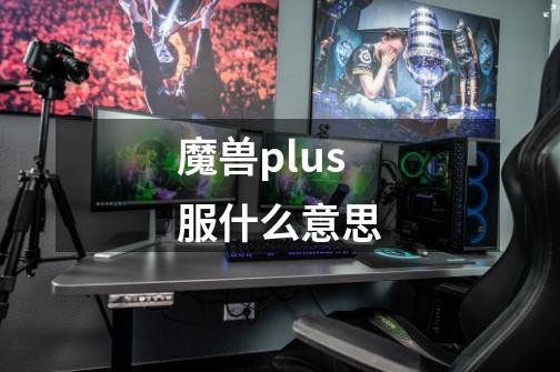 魔兽plus服什么意思-第1张-游戏资讯-一震网