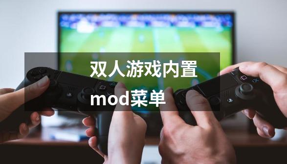 双人游戏内置mod菜单-第1张-游戏资讯-一震网