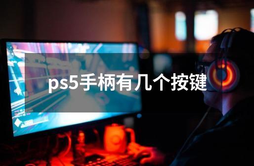 ps5手柄有几个按键-第1张-游戏资讯-一震网