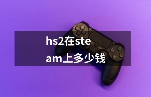 hs2在steam上多少钱-第1张-游戏资讯-一震网