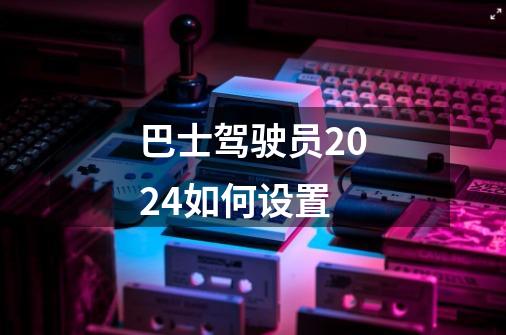 巴士驾驶员2024如何设置-第1张-游戏资讯-一震网