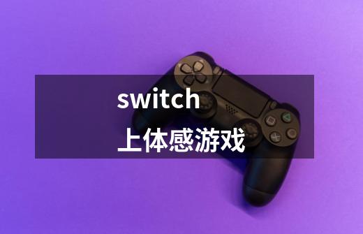 switch上体感游戏-第1张-游戏资讯-一震网