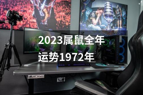 2023属鼠全年运势1972年-第1张-游戏资讯-一震网